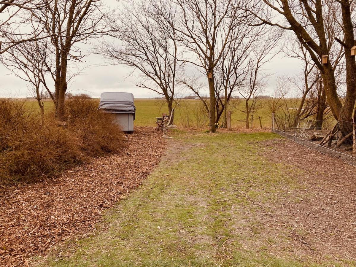 Hof Steinhütten Schlafstrandkorb Westerhever Exterior foto